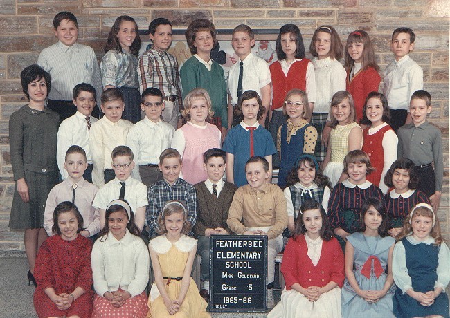 Miss Goldfarb 5th grade class, 1965-66