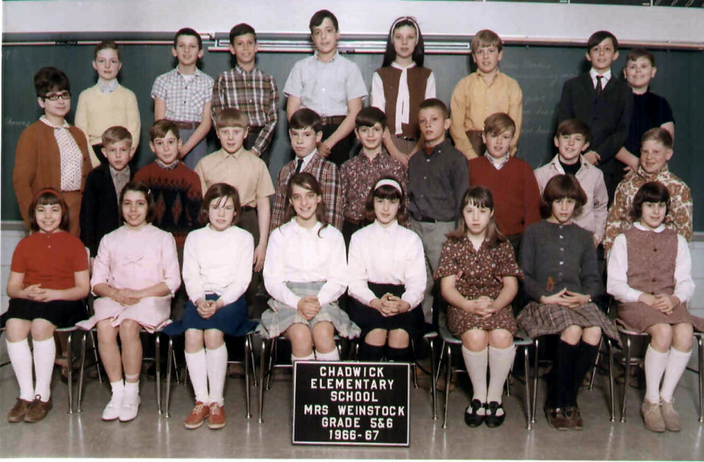 Mrs. Weinstock 5/6th grade class, 1966-67
