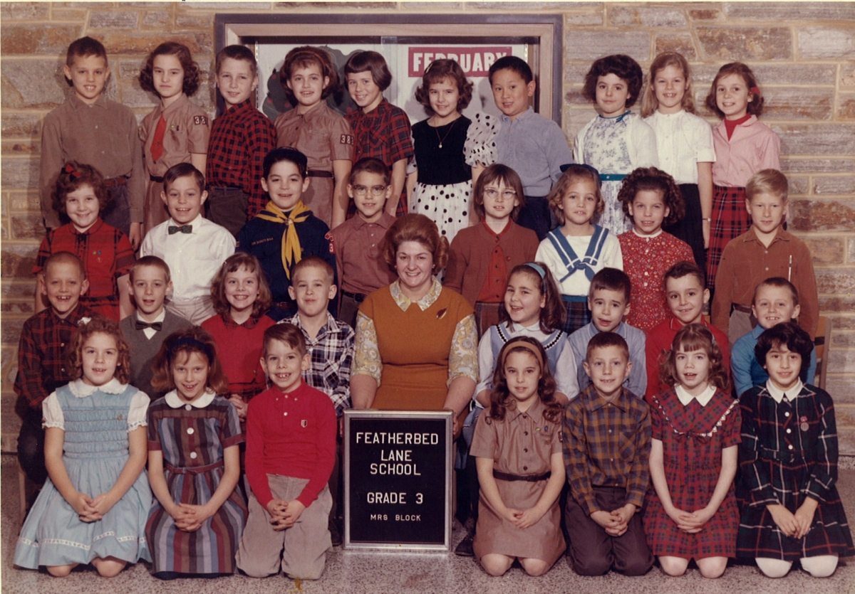 Mrs. Block 3rd grade class, 1963-64