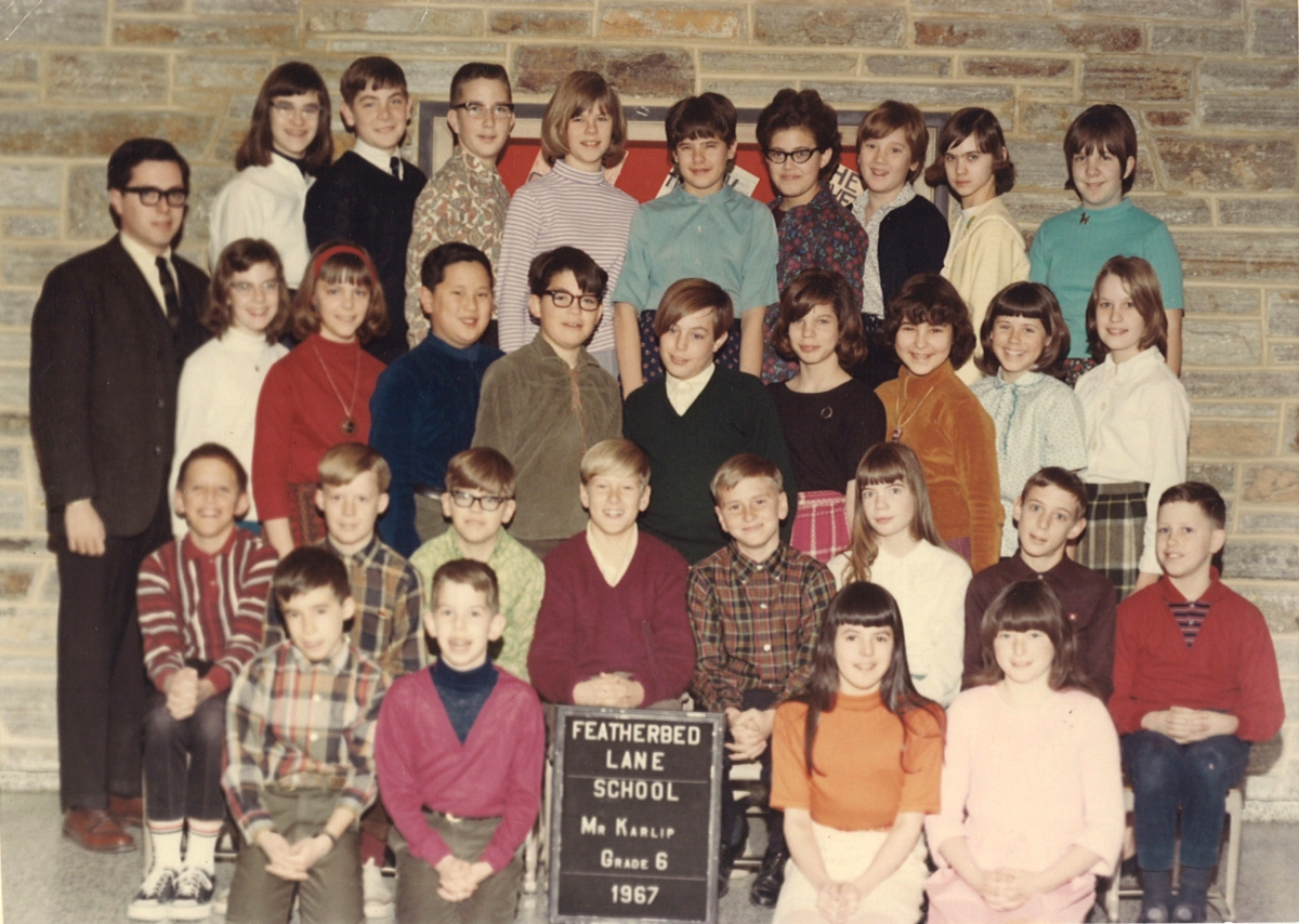 Mr. Karlip 6th grade class, 1966-67