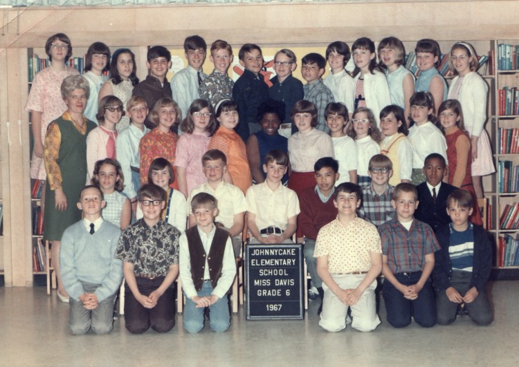 Ms. Davis 6th grade class, 1966-67