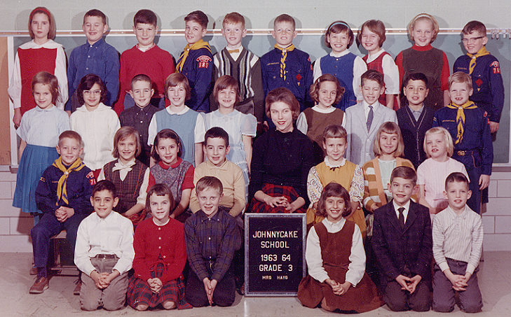 Mrs. Hays' 3rd grade class, 1963-64